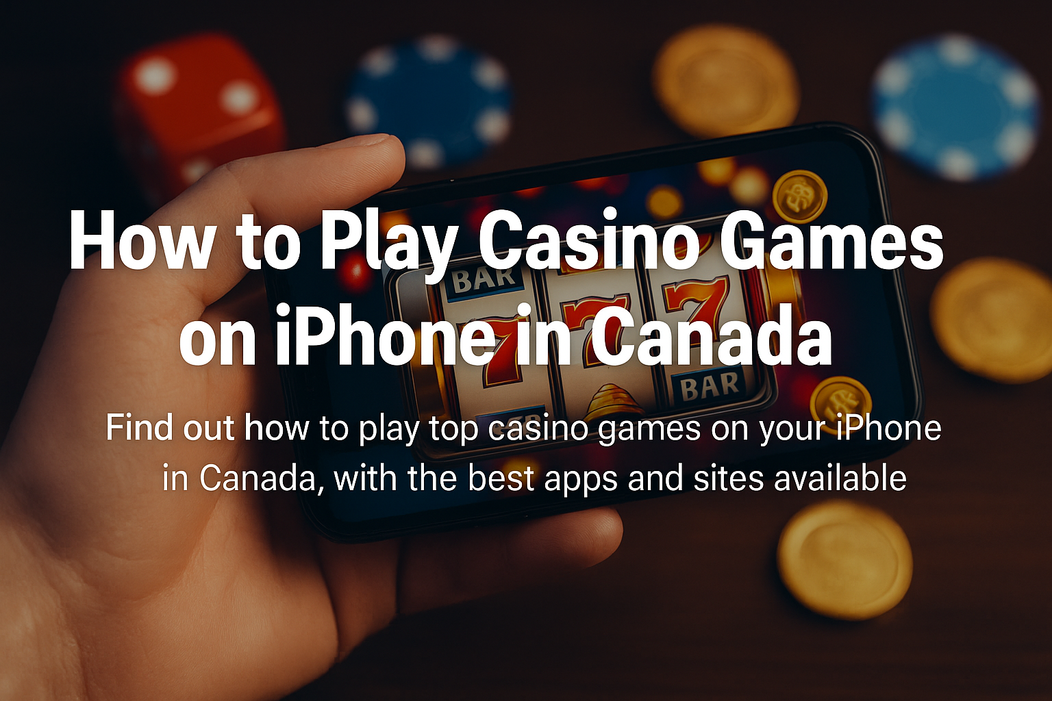 🎰 Play Casino Games on iPhone in Canada – Best iOS Casinos 2025